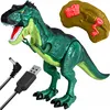 Dinosaurier Roboter Fernbedienung Licht Toneffekte kalter Produktbild-Vorschau 11