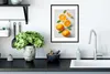 MuchoWow® Gerahmtes Poster Orange - Obst - Marmor 30x40 cm Produktbild-Vorschau 4