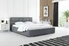 ADIDAR Leon Polsterbett 200x200cm Doppelbett Metal - Produktbild-Vorschau 1