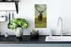 MuchoWow® Poster Rothirsch - Natur - Grün 20x40 cm - Plakat Produktbild-Vorschau 3