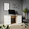 Furniture24 Bureau Net106 Mt311-120 met 3 lades en kast, Productafbeelding-voorbeeld 6