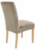 Stuhlhusse Stretch Beige - Samt - Universal - Esszimmer Produktbild-Vorschau 8