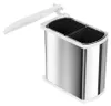 Cestino Hailo 3416901 MF Swing ws Duo 16 litri acciaio inox Anteprima dell’immagine prodotto 8