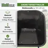 2-Rad Schubkarre XXL 290 L 300 kg Gartenschubkarre Hofkarre Produktbild-Vorschau 5
