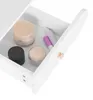 Schminktisch MRDT08-W, weiß, aus MDF, mit Spiegel (Ø 40 cm) Produktbild-Vorschau 4