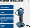 Elektrické záhradné nožnice Drillpro 500 W bezkefový motor Náhľad obrázku produktu 2