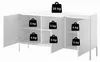 Mueble aparador/cómoda Selsey Bemmi, de 3 puertas, color Vista previa de la imagen del producto 8