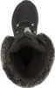 A top-down view of a black winter boot with faux fur lining. Produktbild-Vorschau