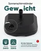 Sekey Sonnenschirmständer Halbrunder Schirmständer 38mm, Produktbild-Vorschau 2
