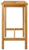 vidaXL Tavolo da bar in teak massiccio naturale 110 x 60 x Anteprima dell’immagine prodotto 4