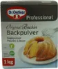 A box of Dr. Oetker baking powder with an image of a bundt cake. Anteprima dell’immagine prodotto