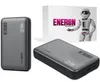 A product shot of a power bank and its packaging. Produktbild-Vorschau