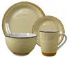 16-teiliges Tafelservice aus Keramik Beige Produktbild-Vorschau 7