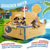 KIDIZ® Sandkasten Ahoi - Piratenschiff Boot Segelschiff aus Produktbild-Vorschau 4