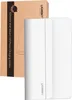 A product box and two white charging holders. Produktbild-Vorschau