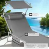 Bain de soleil Chloé 4 positions avec appui-tête et Voir les images du produit 4