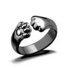 Fingerring, Pfotenöffnungsschmuck, verstellbarer heller Produktbild-Vorschau 2