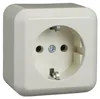 Schneider Electric AP-Steckdose 395000 16A Contura perlweiß Produktbild-Vorschau 1