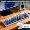 95% Membran Tastatur 98 Tasten, Gaming-Tastatur, RGB Produktbild-Vorschau 6