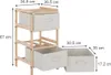 Armoire de salle de bain Vicco Bruno Beige 34.5x67cm avec 3 Voir les images du produit 3