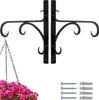 2er Set Wandhaken fuer Blumenampel Laternenhaken Zaafa Náhled obrázku produktu 7