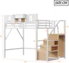okwish Patrová postel 140x200 Dětská postel bez matrace s Náhled obrázku produktu 7