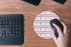MuchoWow® Mauspad Mousepad Rosa - Elefant - Linie - Design Produktbild-Vorschau 4