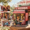 Puzzle 3D, Mini domek DIY, Pizzeria Uncle Joe, Cutebee, 236 Podgląd zdjęcia produktu 3