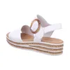 Gabor 44.550 Damen Sandalette - Riemchen Sandalen weiß Produktbild-Vorschau 34