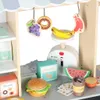 Sklep market drewniany stragan food truck z kostkarką do Podgląd zdjęcia produktu 21