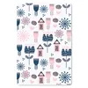 MuchoWow® Mauspad Mousepad Muster - Pastell - Skandinavien Produktbild-Vorschau 1