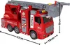 Feuerwehrwagen mit AUSZIEHBARER LEITER, Feuerwehrleute für Produktbild-Vorschau 10