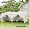 WOLTU Pavillon, mit 6 Seitenwänden, 3x6 Pop Up, wetterfest, Produktbild-Vorschau 2
