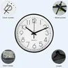Wanduhr, Wanduhren, Küchenuhr, 3D Ziffern 30cm Lautlos Produktbild-Vorschau 5