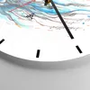 Wanduhr - Rund - Glasuhr - disco dj Mädchen Abbildung - Produktbild-Vorschau 5