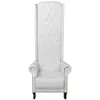 vidaXL Fauteuil à haut dossier Blanc Similicuir Voir les images du produit 2