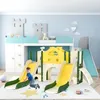 CDGlobal Kinderrutsche Outdoor & Indoor, Babyrutsche 7 in 1 Produktbild-Vorschau 15
