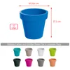 Prosperplast Blumentopf LOFLY Weiß 29,3 cm Produktbild-Vorschau 2