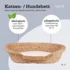Lycce Katzenbett Hundebett für kleine Hunde Wasserhyazinthe Produktbild-Vorschau 5