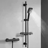 JOHO Edelstahl Duschsystem mit Duscharmatur, Brausestange Produktbild-Vorschau 2