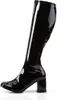 Schmalschaft Stiefel Stretchlack schwarz Schuhgröße: 36 Produktbild-Vorschau 4