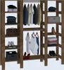 Skye Decor, City - Walnut, Kleiderschrank, 100 % Produktbild-Vorschau 2