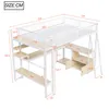 Flieks Etagenbett Metallbett 140x200cm, Hochbett mit Led Produktbild-Vorschau 4