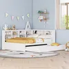 Sweiko Schlafsofa 140x200, ausziehbares Bett 90x190 mit Produktbild-Vorschau 11