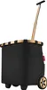 reisenthel carrycruiser frame gold Einkaufstrolley Schwarz Produktbild-Vorschau 1