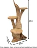 Teak Blumenständer Blumenpodest Pflanzentreppe Ständer Produktbild-Vorschau 2