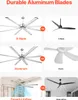 VEVOR 84" stropní ventilátor (bez světla), reverzibilní Náhled obrázku produktu 2