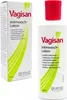 A product shot of a bottle and its packaging for Vagisan Intimwaschlotion. Voir les images du produit