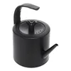 A black electric kettle is shown against a white background. Podgląd zdjęcia produktu