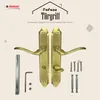 DOMINO Türgriff 78 Drückergarnitur WC - Badezimmer Set | Produktbild-Vorschau 9